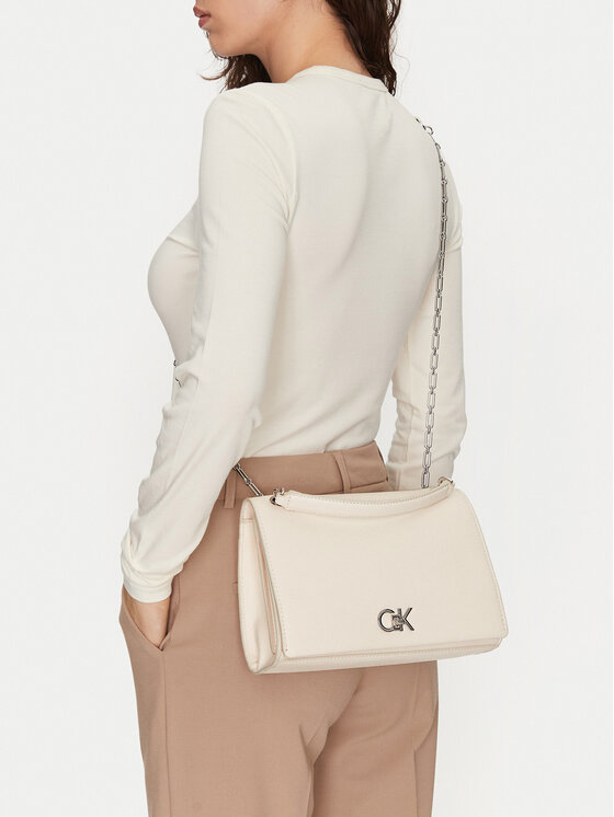 Calvin Klein Calvin Klein Τσάντα K60K612810 Εκρού