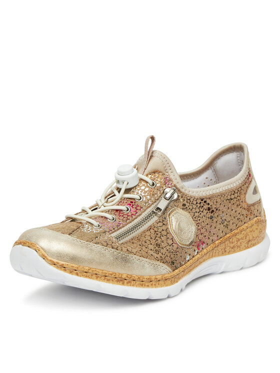 Rieker Rieker Sneakers N42V1-92 Beige