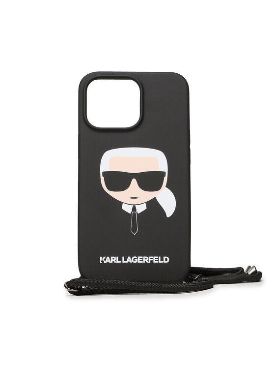KARL LAGERFELD KARL LAGERFELD Handy-Etui CG220056 Schwarz