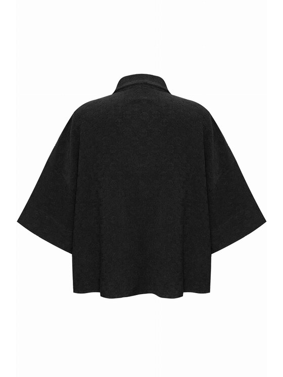 Magda Matyja Magda Matyja Koszula Mauritius Top Black Czarny Oversize