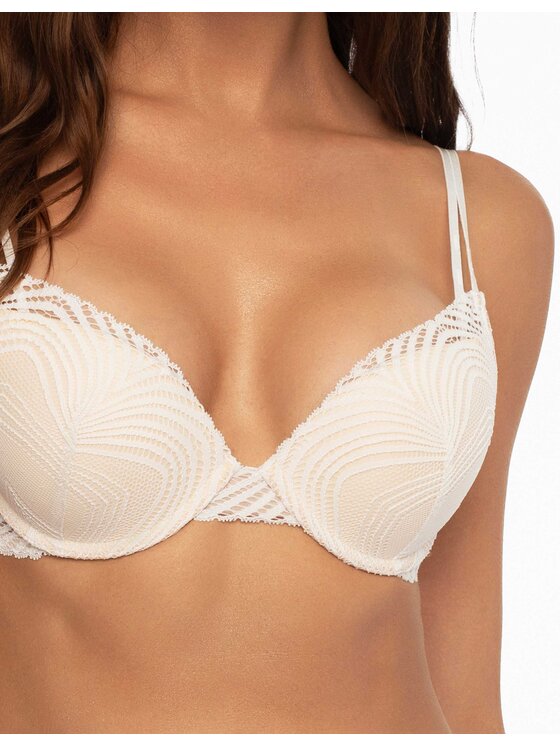Esotiq Esotiq Biustonosz push-up 41459-01X Écru