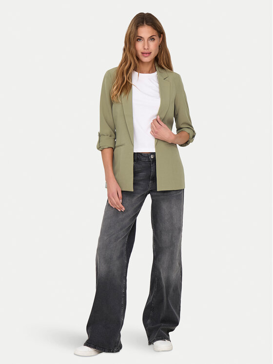 ONLY ONLY Pintsak Kayle 15218743 Roheline Regular Fit