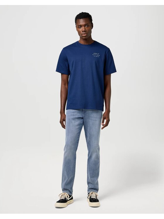 Wrangler Wrangler Jeans RIVER Blu Straight Fit