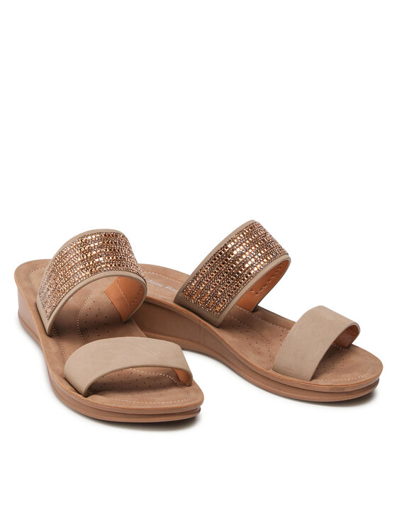 Clara Barson Clara Barson Šlepetės WSS20581-01 Ruda