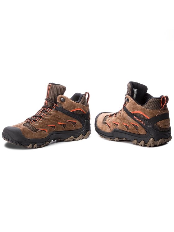 Merrell Trekkingschuhe Chameleon 7 Limit Mid Wp J12757 Braun Modivo