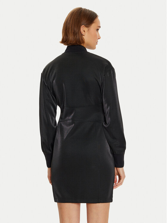 Liu Jo Sport Liu Jo Sport Sukienka codzienna TF4261 J4751 Czarny Regular Fit