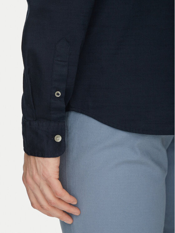 Jack&Jones Jack&Jones Košile Pierre 12270085 Tmavomodrá Relaxed Fit