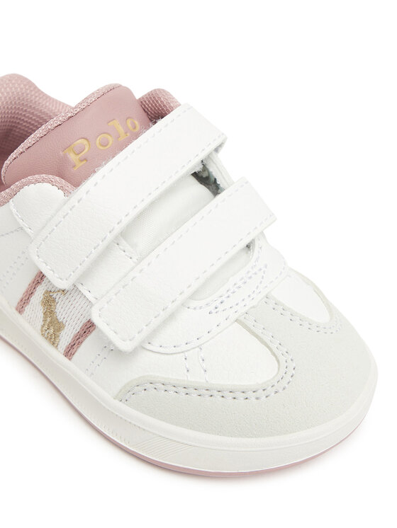 Polo Ralph Lauren Polo Ralph Lauren Sportcipők Heritage Court III T-Toe Ez RL03360101 Fehér