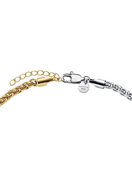 Rosefield Rosefield Bransoletka Duotone Herringbone Bracelet Kolorowy
