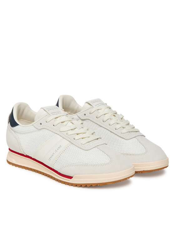 Tommy Jeans Tommy Jeans Tenisice Tjw Low Profile Runner EN0EN02862 Écru