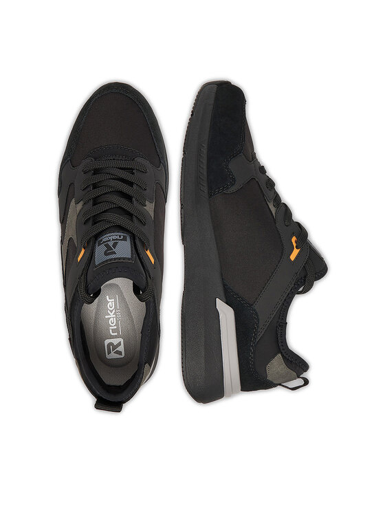Rieker Rieker Sneakersy U1403-01 Czarny
