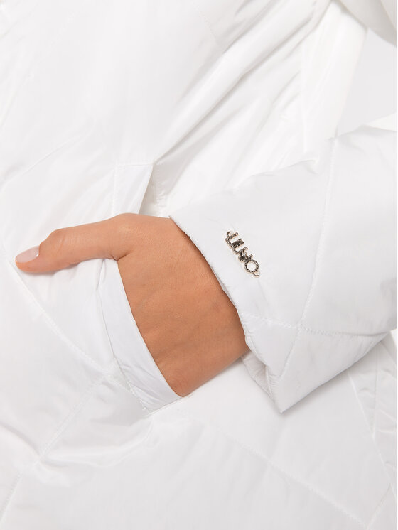 Liu Jo Sport Liu Jo Sport Cappotto di transizione TF2193 E0789 Bianco Regular Fit