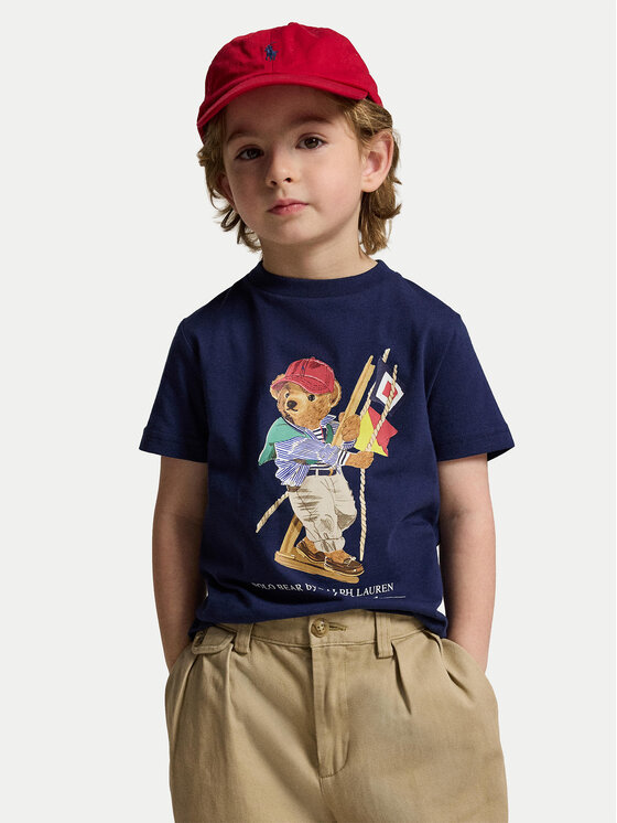 Polo Ralph Lauren Polo Ralph Lauren T-Shirt 322A12428001 Tmavomodrá Regular Fit