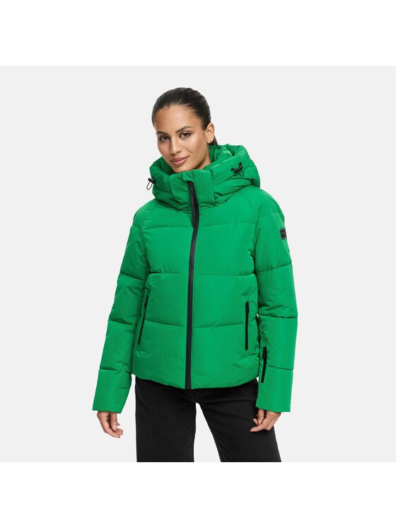 Navahoo Navahoo Kurtka zimowa Frostherz Zielony Regular Fit