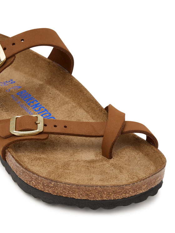 Birkenstock Birkenstock Zehentrenner Mayari Sfb 1032243 Hellbraun