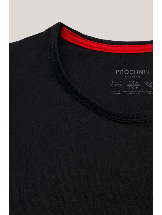 Próchnik Próchnik T-Shirt PM8 TS073126000015 Czarny Regular Fit