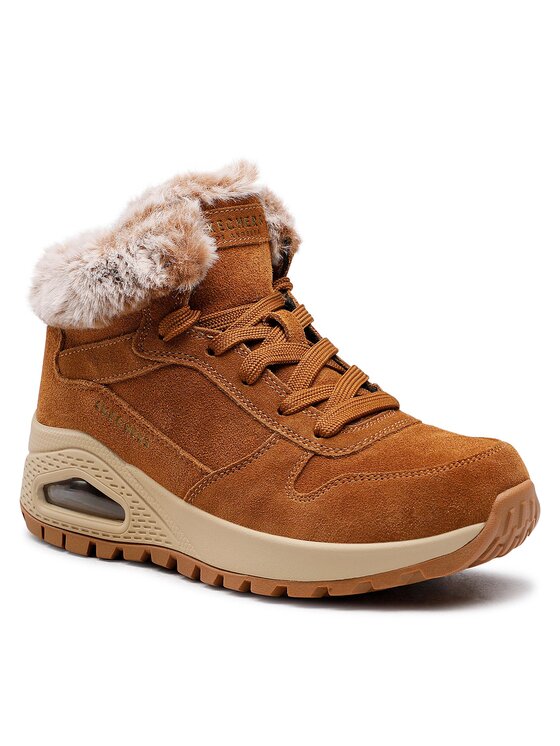 Skechers Skechers Škornji Uno Wintriness 167433/CSNT Rjava