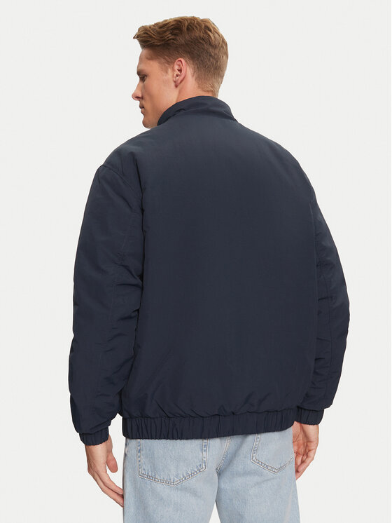 Tommy Jeans Tommy Jeans Átmeneti kabát Essential DM0DM19661 Sötétkék Relaxed Fit
