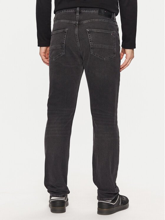 Tommy Hilfiger Tommy Hilfiger Jeansy Denton MW0MW37812 Czarny Straight Fit