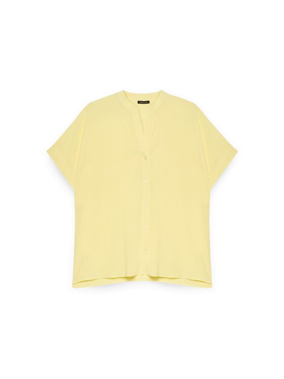 Fiorella Rubino Fiorella Rubino Camicia 5000L000164N018 Giallo Over Fit