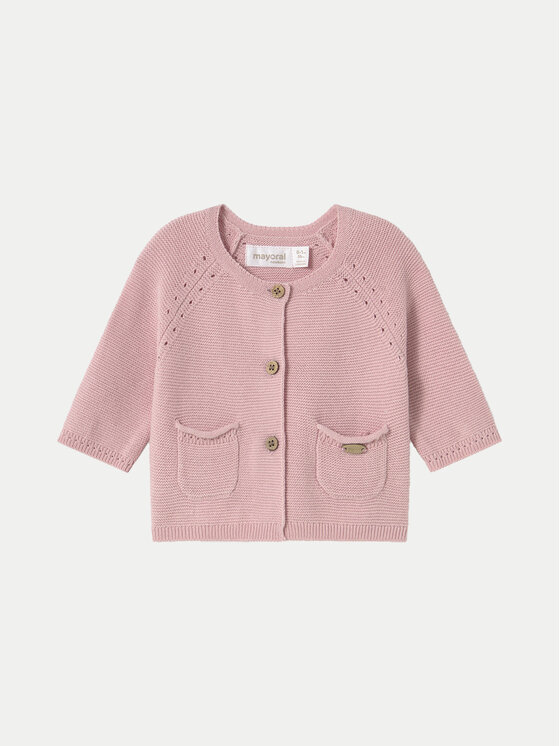 Mayoral Cardigan 1307 Rosa Regular Fit, taglia : 6_9M