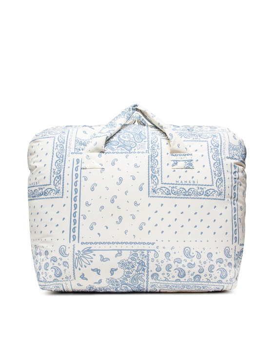 Geantă Manebi Riviera Bag Maxi B 1.0 Ar Alb