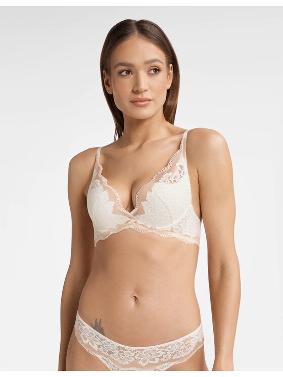 Esotiq Esotiq Biustonosz push-up 40485 Beżowy