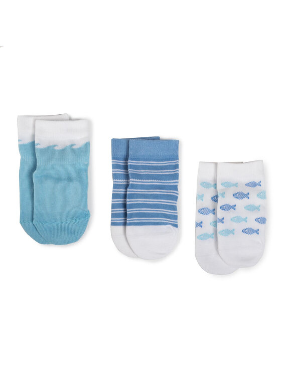Set di 3 paia di calzini corti da bambini Tommy