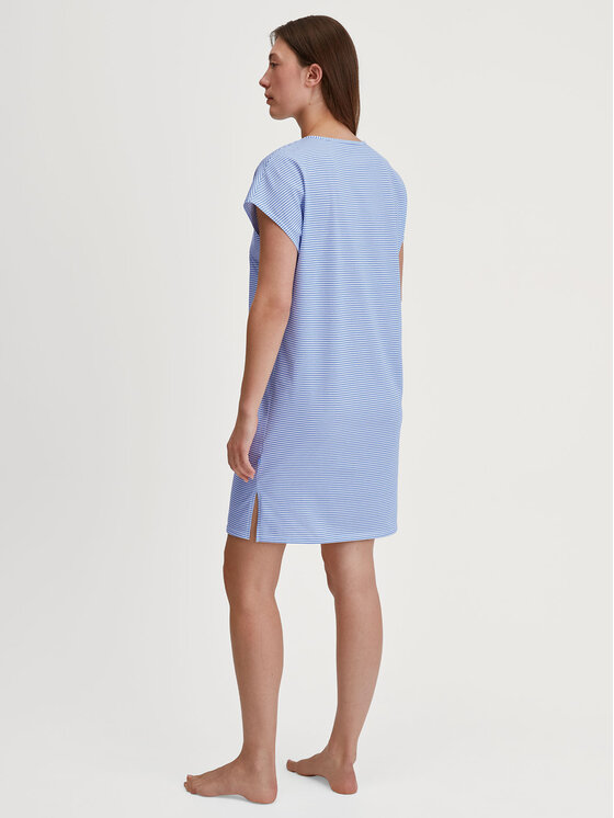 Calida Calida Nočná košeľa 36052 Modrá Comfortable Fit