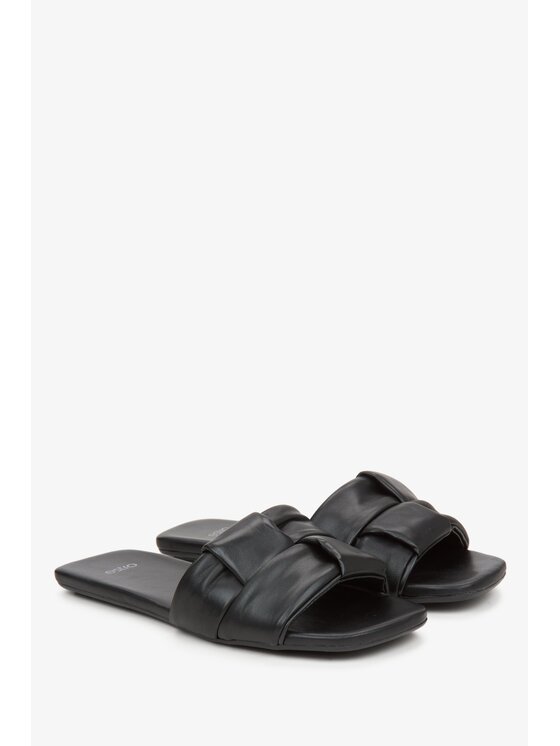 Estro Estro Παντόφλες ER00115227 Μαύρο