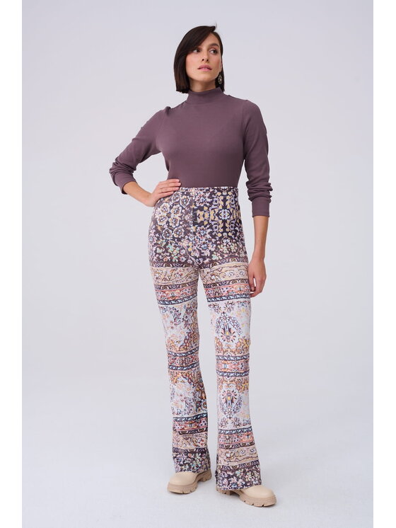 blue shadow blue shadow Spodnie damskie Yenn BS EF 511 Kolorowy Standard Fit