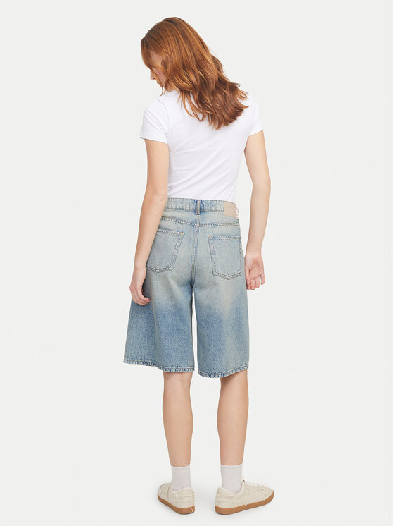 JJXX JJXX Kratke traperice Laura 12267288 Plava Relaxed Fit
