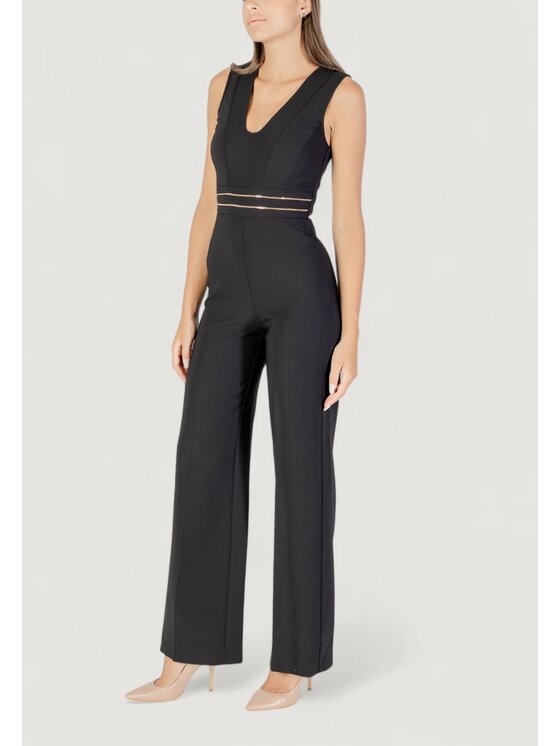 Rinascimento Rinascimento Jumpsuit CFC0125078003 Nero Modern Fit
