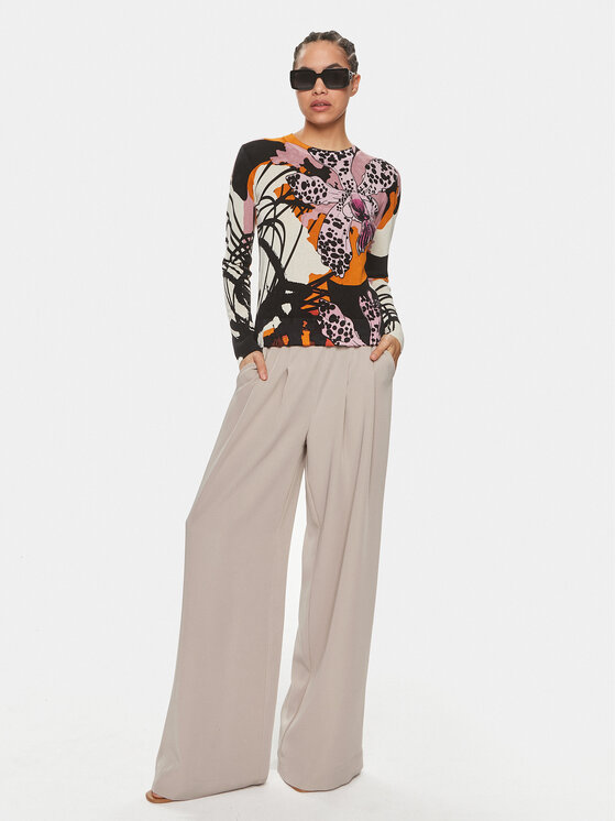 Jersey Jacquard franjas de mujer I