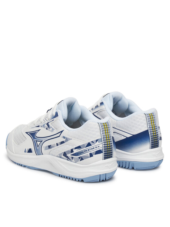 Mizuno Mizuno Взуття у спортзал Stealth Star 3 Jr. X1GC2507 Білий