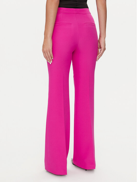 Morgan Morgan Pantaloni di tessuto 242-PAROI.F Rosa Bootcut Fit