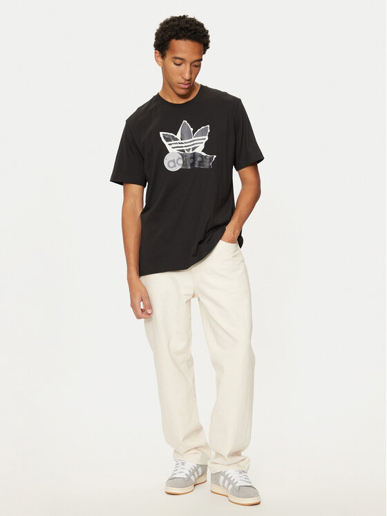 adidas adidas Marškinėliai Supply Fashion IZ2588 Juoda Regular Fit