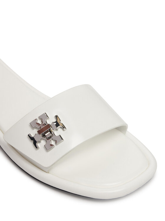Tory Burch Tory Burch Şlapi T Lock Slide 164676 Alb