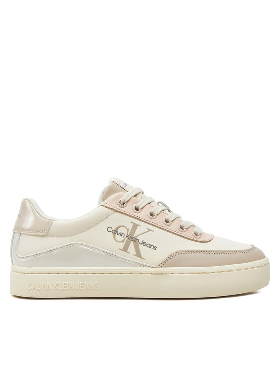Calvin Klein Jeans Calvin Klein Jeans Laisvalaikio batai Classic Cupsole Low Lace Lth Ml YW0YW01527 Rožinė