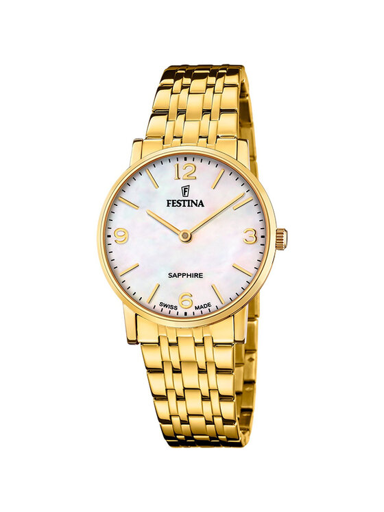 Festina Festina Zegarek F20048-2 Złoty