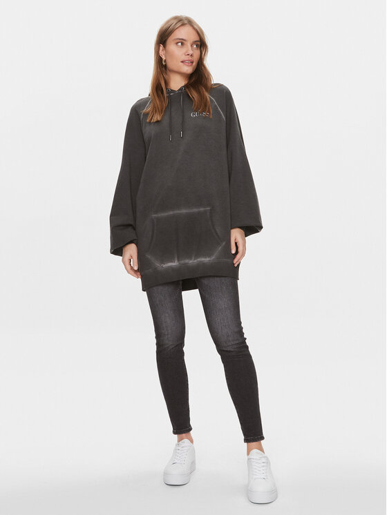 Guess Guess Felpa W4RQ21 K9R31 Nero Regular Fit