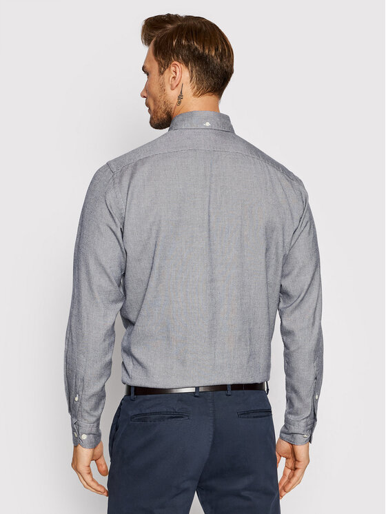 Eton Eton Koszula 100002543 Granatowy Contemporary Fit