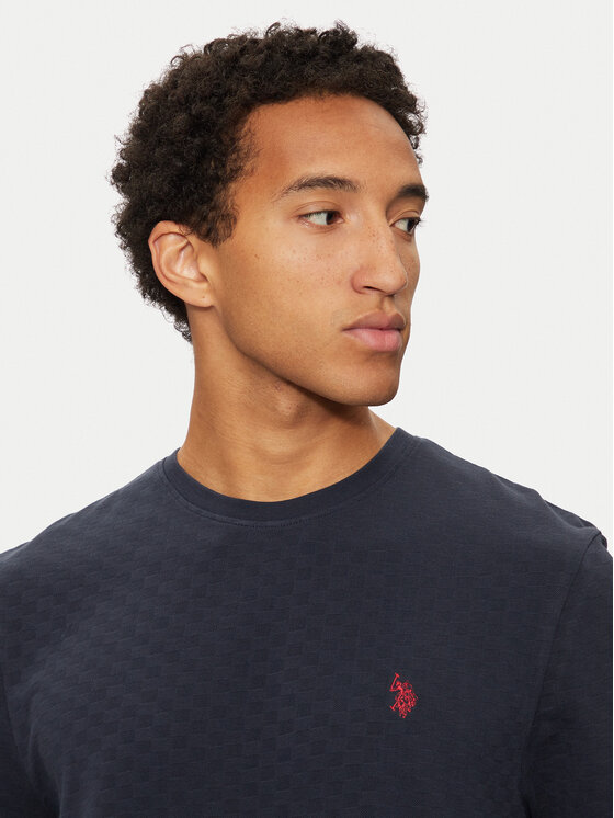 U.S. Polo Assn. U.S. Polo Assn. T-krekls MUP3617 Tumši zils Regular Fit