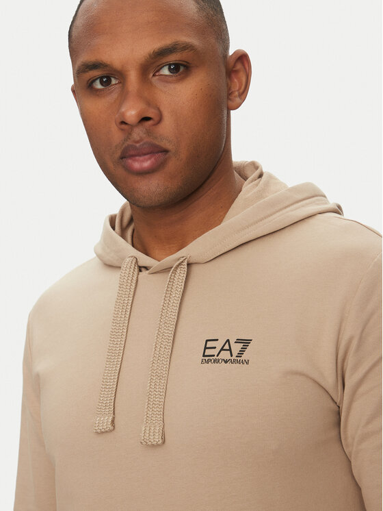 EA7 Emporio Armani EA7 Emporio Armani Суитшърт 7M000569 AF13512 M1013 Бежов Regular Fit
