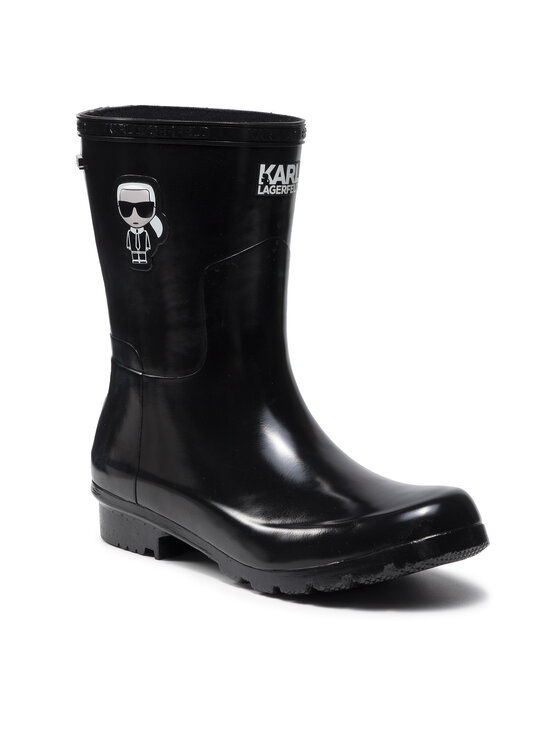 KARL LAGERFELD KARL LAGERFELD Gumáky KL47073 Čierna