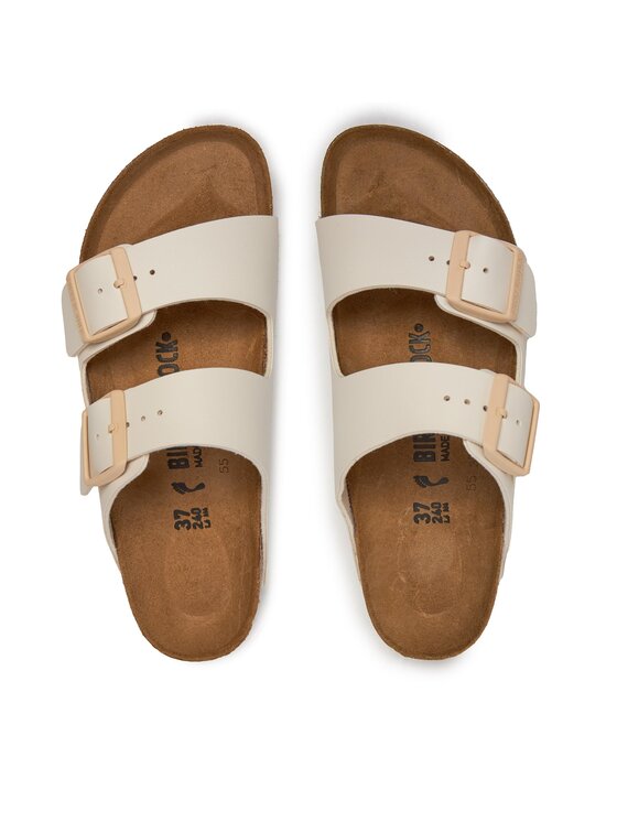 Birkenstock Birkenstock Papucs Arizona Birko-Flor 1027339 Bézs