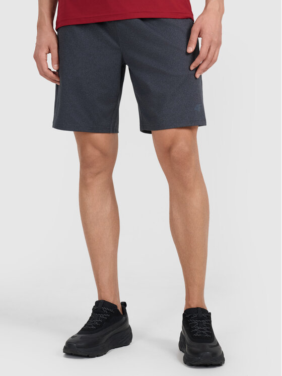 4F 4F Szorty sportowe MULTI ACTIVE Szary ciemny Regular Fit