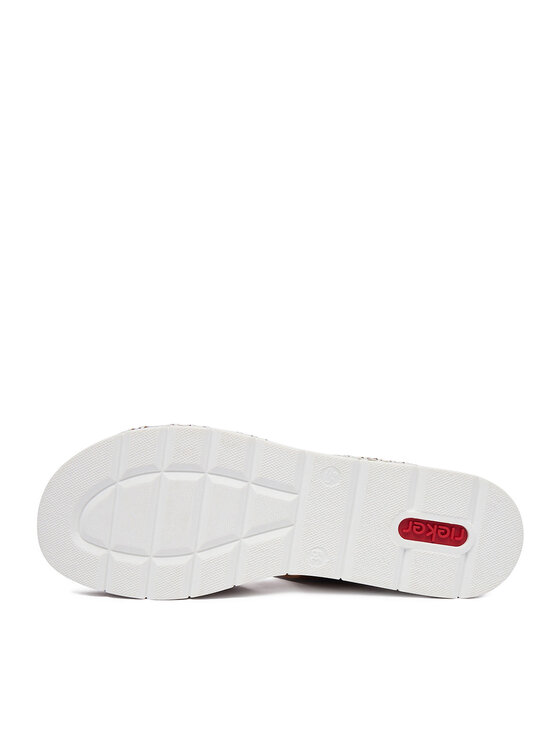 Rieker Rieker Şlapi CEO-V1291-90 Maro deschis