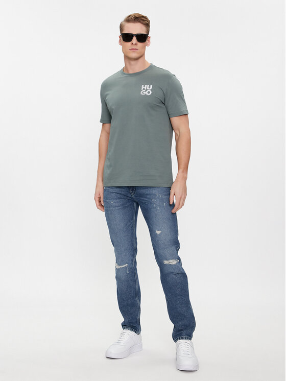 HUGO Hugo Jeansy Hugo 708 50507479 Niebieski Slim Fit