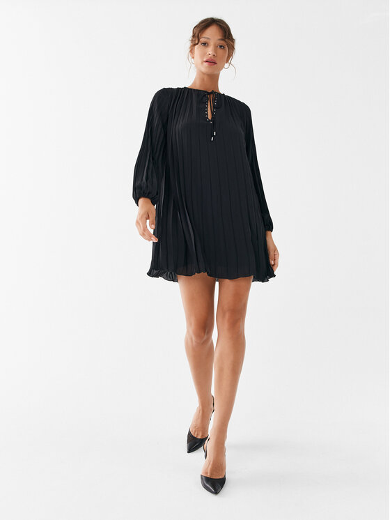 Liu Jo Liu Jo Igapäevane kleit MF3399 T0414 Must Relaxed Fit